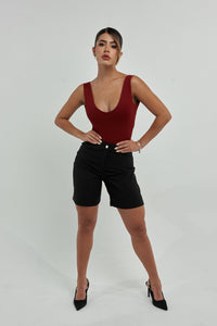 Bermuda dril Sentiment Negro XS Charme Reve